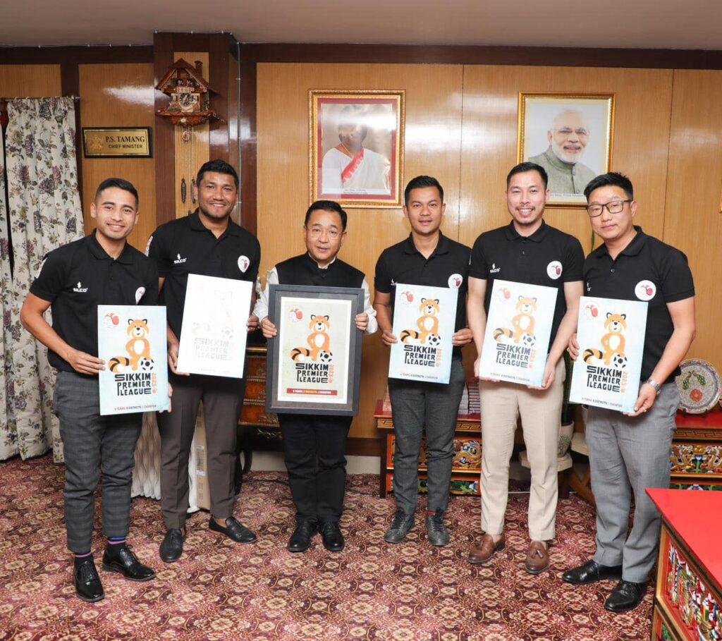 Sikkim Premier League Logo Reveal