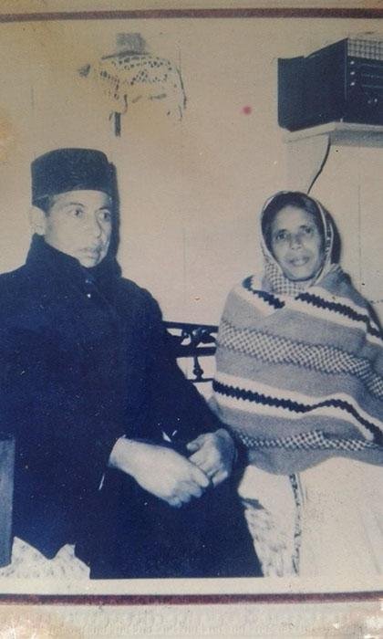 Late Chhavilal Giri and Bimala Devi Giri, parents of Agam Singh Giri
