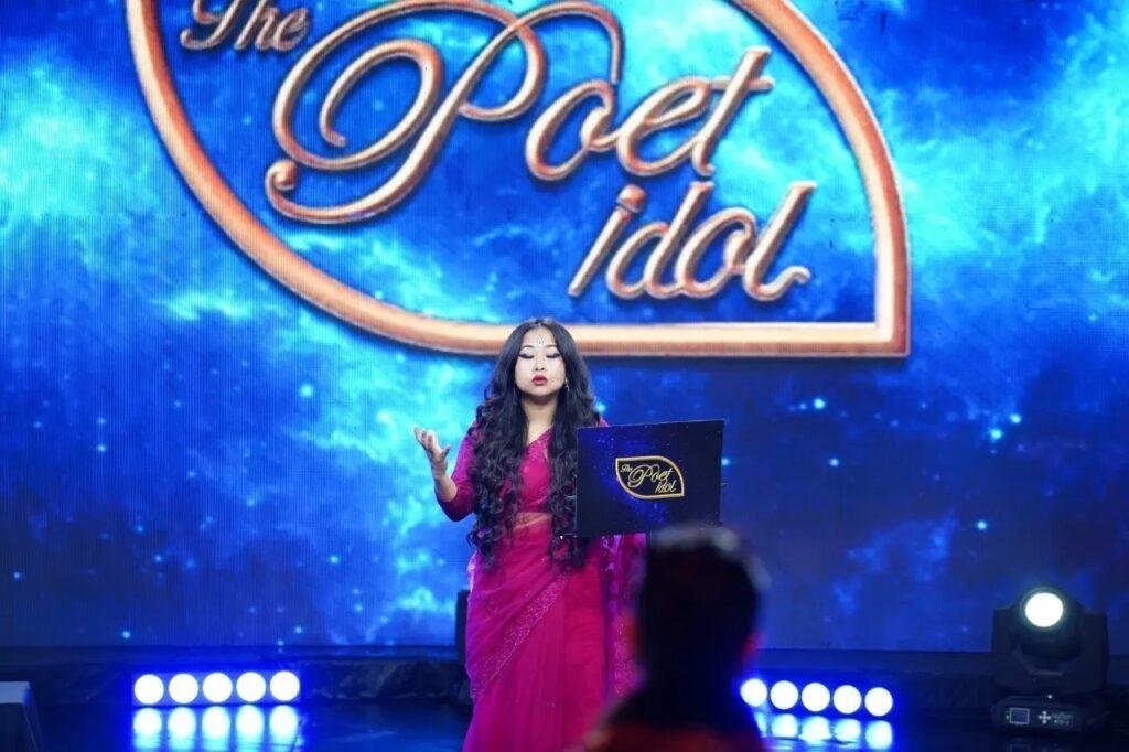 Neelam Gurung in the Poet Idol
