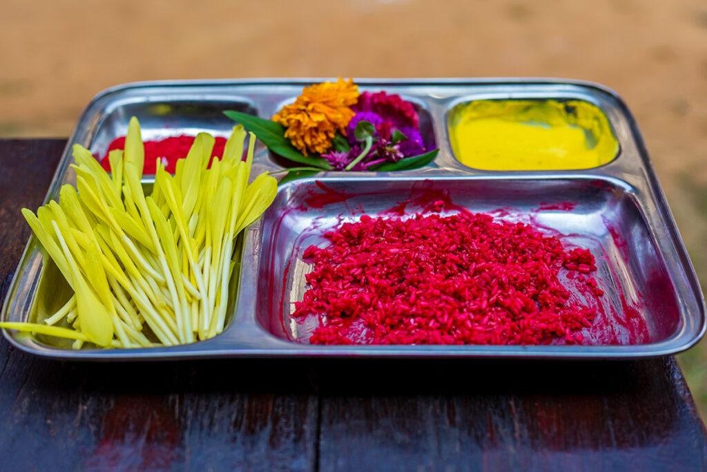 Jamara tika photo dussehra