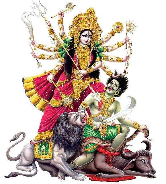 Maa Durga Killing Mahishasur dussehra