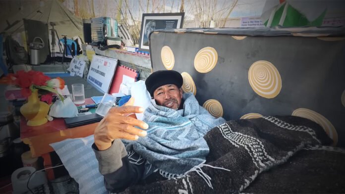 Sonam_Wangchuk_21st_Day_Climate_Fast soman wangchuk 21st day climate fast