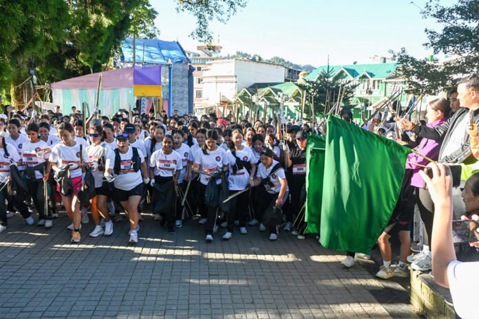 Darjeeling_Holds_First_Women’s_Plogging_Championship,_895_Kg_Of_Waste_Collected