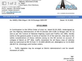 NHIDCL Issues Notice Banning All Heavy Vehicles On NH10 After 29th Mile Collapse